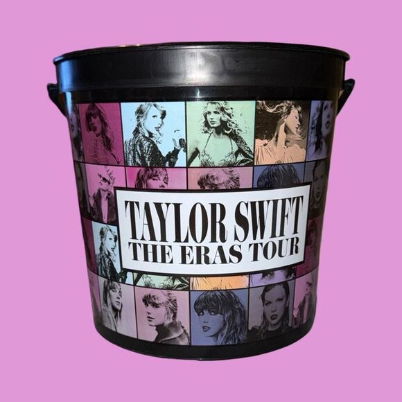 2023 TAYLOR SWIFT The Eras Tour Movie Popcorn Bucket Collectible - Picture 1 of 6